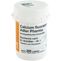 Biochemie Adler 1 Calcium fluor.D12 Adl.p. Tabletten