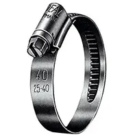 Riegler Schneckengewinde-Schl.schelle, Chromstahl (W2), 20 - 32 mm, 9