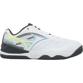 Mizuno Wave Medal 8 Tischtennisschuhe - White / All Aboard / Black Sand - EU 45