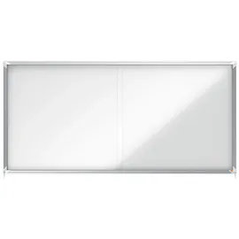 NOBO Schaukasten silber 27x DIN A4 207,2 x 5,4 x 100,0 cm, 1 St.
