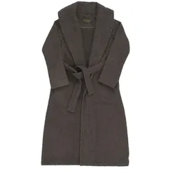 VOSSEN Damen Bademantel Golden Century Slate Grey