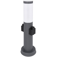 ETC Shop Smart Außen Steh Lampe Garten Steckdosen Sockel