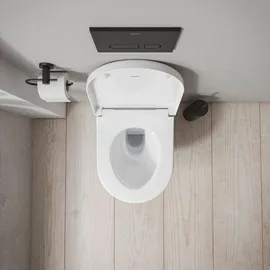 Duravit D-Code Wand-WC mit WC-Sitz Weiß hochglanz
