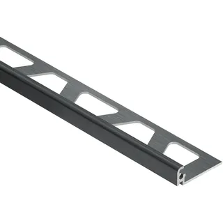 Schlüter Systems JOLLY-AGRB Abschlussprofil Aluminium AGRB - Aluminium graphit gebürstet eloxiert Höhe: 8 mm