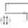 Hettich Einschwenk-Beschlag Lift Up 45026 18 x 19 mm