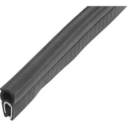 KANTENSCHUTZ-DICHTPROFIL 5000X11X22, FORM:B, EPDM SCHWARZ, KOMP:EPDM