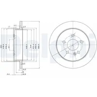 Delphi Bremsscheibe BG3398
