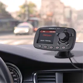 Albrecht DR57 DAB+ Empfänger Freisprechfunktion, Saugnapfhalterung