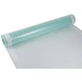 Boni-Shop® Gitterfolie Nagelrand 1,5 x 32 Meter - Transparent/Grün
