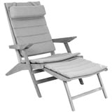 Auflage zu Deckchair Flip - YN146 - Light grey