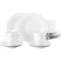 SELTMANN WEIDEN Trio Kaffeeservice 18-tlg. T weiß
