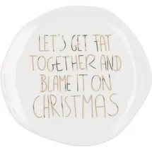 r√§der design Teller "Let ́s get fat together..."