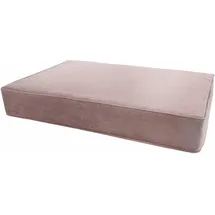 MADISON N.Y Hundematratze Velvet S 60 x 60 cm rosa