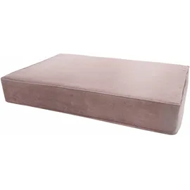 MADISON N.Y Hundematratze Velvet S 60 x 60 cm rosa