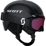 Scott Combo Hlmt Keeper 2+Goggle Jr Witty mineral black/white 7641 S