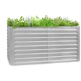 Blumfeldt High Grow Straight 200 x 100 x 90 cm Silber
