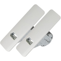 2 x Einlaß Design Gurtwickler mit Clip-Blende für 20-23 mm Unterputz Rollladen, Rolladen für Gurt 23mm Maxi