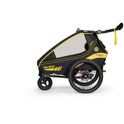 Qeridoo Fahrradanhänger Kidgoo 2 Sport Limited Edition BVB