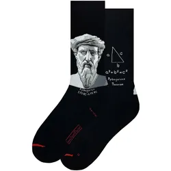 MuseARTa Unisex Socken Science&History - Pythagoras