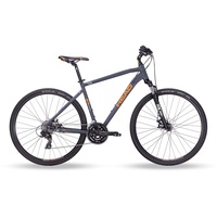 Head Herren I-Peak I Crossbike, Grau matt/orange, 59 cm