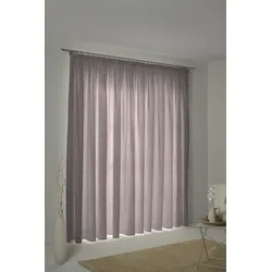 Vorhang ADAM "Scribble", lila (lila, naturweiß), B:145cm H:175cm, Jacquard, Baumwolle (Bio-Baumwolle), Leinen, Gardinen, nachhaltig aus Bio-Baumwolle