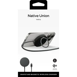 Native Union Snapstand Qi2 Handyhülle schwarz