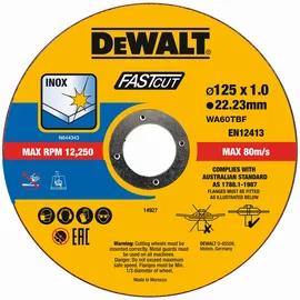 DeWalt Trennscheibe 125 mm 100 Stück