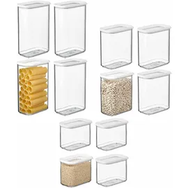 Mepal Modula Vorratsdosen 12er Set weiß