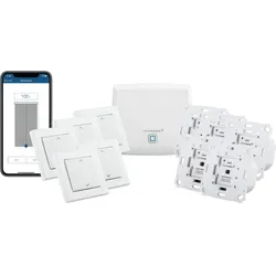 HOMEMATIC IP Starterset Beschattung für 5 Rollläden & Markisen