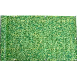 Estexo Balkonverkleidung 75 x 600 cm Weiß PVC