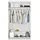 masseno Schwebetürenschrank NAMI 120 x 215 x 61 cm Schwarz