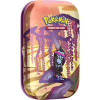 Pokémon TCG: Scarlet & Violet - Shrouded Fable Mini Tin - Munkidori (2 Booster Packs & 1 Stickerbogen)