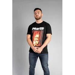 T-Shirt Fitness 'Prayer' - Herren - Schwarz M