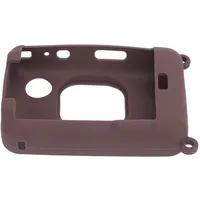 Sofortiger Kameraschutzgehäuse, Silikonbeständig Gegen Stoßdämpfer (Black) (White) (Rosa) (Green) (Dunkelbraun)