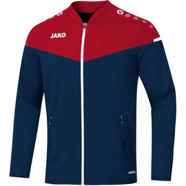 Jako Champ 2.0 Präsentationsjacke Damen marine/chili rot 42