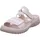 Rieker Damen Pantolette silber/platin, Damen:40 EU