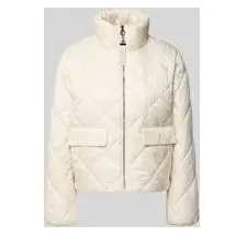 s.Oliver Regular Fit Steppjacke mit Stehkragen, Beige, 38