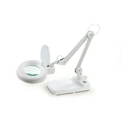 HBM Verstellbare Lampe mit LED-Licht, Tischmodell