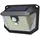 LUXULA Solarleuchte Kunststoff IP44 mit PIR-Lichtsensor 3 Lichtmodi schwarz