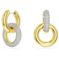Swarovski Creolen DEXTERA INTERLINKED gelbgold 5668818