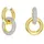 Swarovski Creolen DEXTERA INTERLINKED gelbgold 5668818