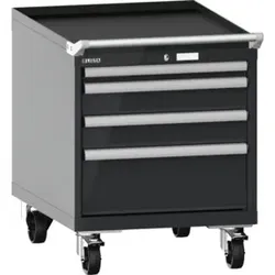 Lista Schubladenschrank mobil 27x36E (BxTxH) 564x725x723mm KEY Lock R7016