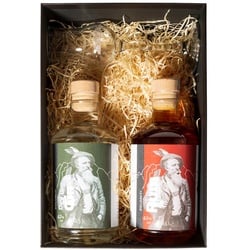 Dolomiti Geschenkset Gin & Rum + 1 Glas