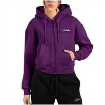 SMILODOX Sweatjacke Enara, Größe XS in Lila Lila