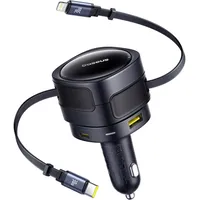 Baseus Enjoyment Max Car Charger 90W USB-C Lightning USB-A