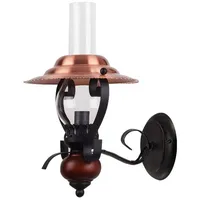 Rabalux 7868 - Wandleuchte Enna 1xE14/40W/230V - Kupfer/Schwarz