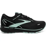 Brooks Ghost 14 GTX Damen black/blackened pearl/aquaglass 38