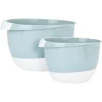 Mojawo 2er Set Rührschüssel Schüssel 3,5L + 2L
