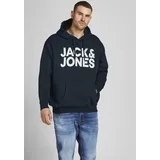 Jack & Jones PlusSize Hoodie blau 3XL