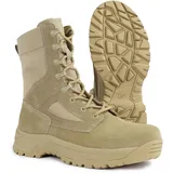 LUDEY Springerstiefel Militär Taktische Stiefel Kampfstiefel Einsatzstiefel Herren Arbeitsstiefel Leichte Military Boots Beige 46EU - 46 EU